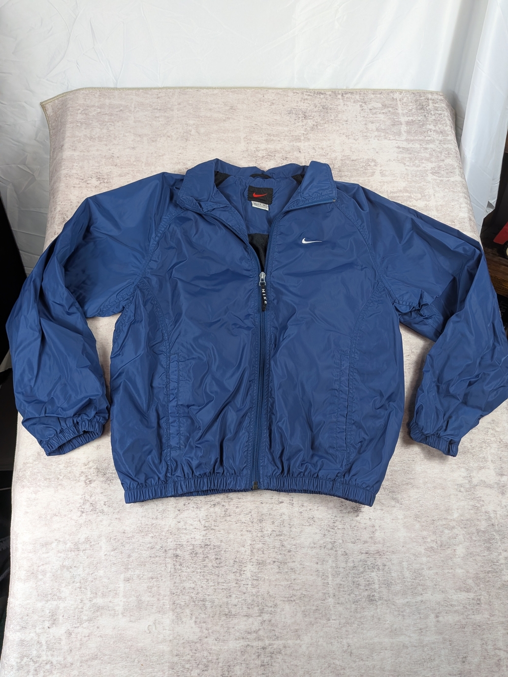 🔥 VINTAGE 1999 NIKE MINI SWOOSH WINDBREAKER JACKET 🔥